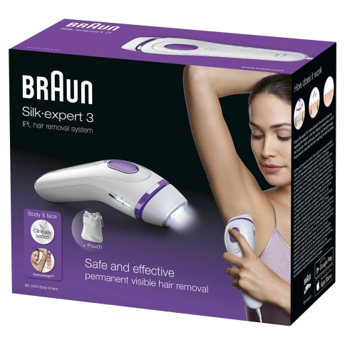 Фотоэпилятор Braun Silk-expert IPL BD 3005 5