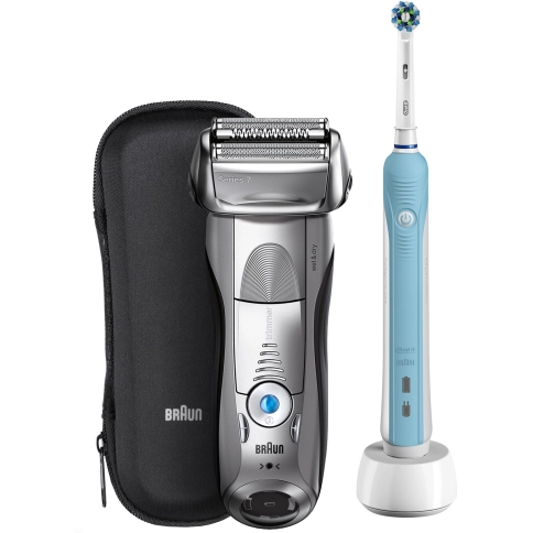 Электробритва Braun Series 7 7893s + Электрическая зубная щетка Oral-B PRO 500 CrossAction D16.513.U 0