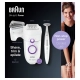Эпилятор Braun Silk-epil 5 Series 5-825P White Purple 8