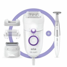 Эпилятор Braun Silk-epil 5 Series 5-825P White Purple