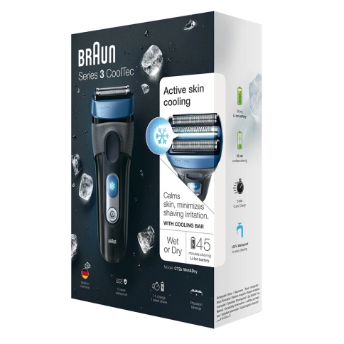 Электробритва Braun Series 3 °CoolTec CT2s 9 Электробритва Braun Series 3 °CoolTec CT2s 9