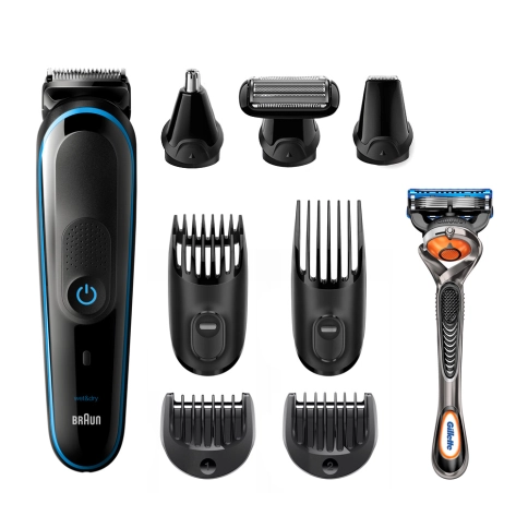 Триммер универсальный Braun MGK5280, 9-в-1 + Бритва Gillette 0