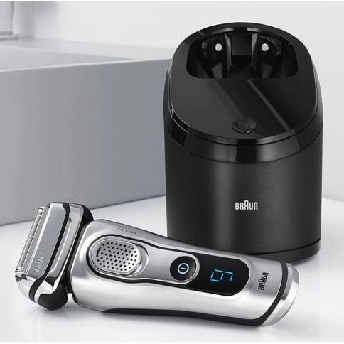 Электробритва Braun Series 9 9290cc со станцией Clean&Charge и тканевым футляром 3