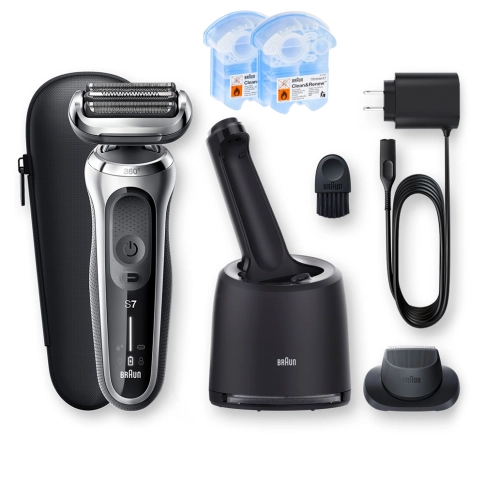 Электробритва Braun Series 7 70-S7201cc VS со станцией SmartCare и футляром 1