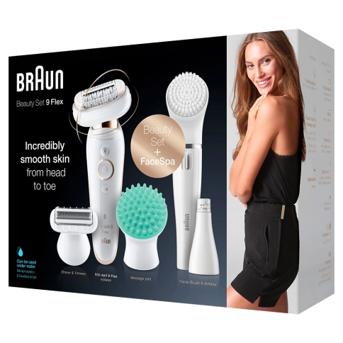 Эпилятор Braun Silk-epil 9 Flex Beauty Set SES 9300 7