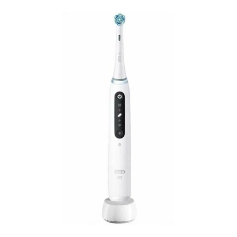 Электрическая зубная щетка Oral-B iO 5 White Alabaste + Насадка iO Ultimate Clean (3 шт) 1 Электрическая зубная щетка Oral-B iO 5 White Alabaste + Насадка iO Ultimate Clean (3 шт) 1