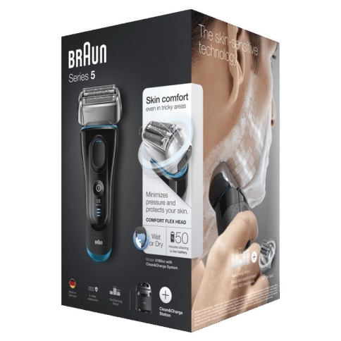 Электробритва Braun Series 5 5190cc со станцией Clean&Charge 5