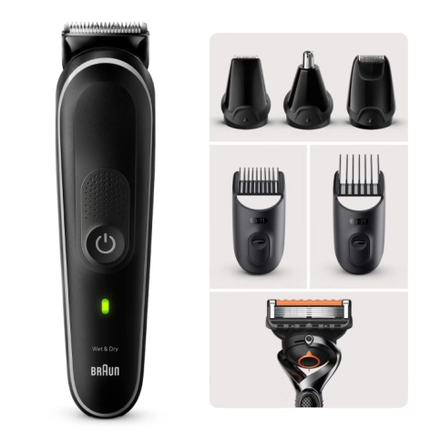 Триммер универсальный Braun MGK5360, 8-в-1 + Бритва Gillette 0