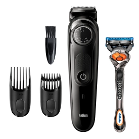 Триммер для бороды Braun BT3242 + Бритва Gillette