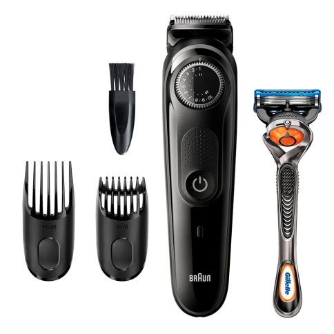 Триммер для бороды Braun BT3242 + Бритва Gillette 2