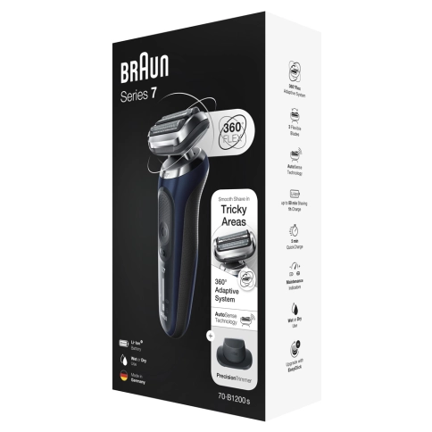 Электробритва Braun Series 7 70-B1200s Blue 6
