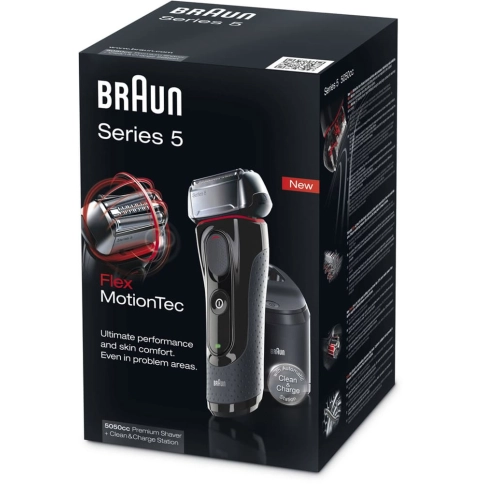 Электробритва Braun Series 5 5050cc со станцией Clean&Charge 2