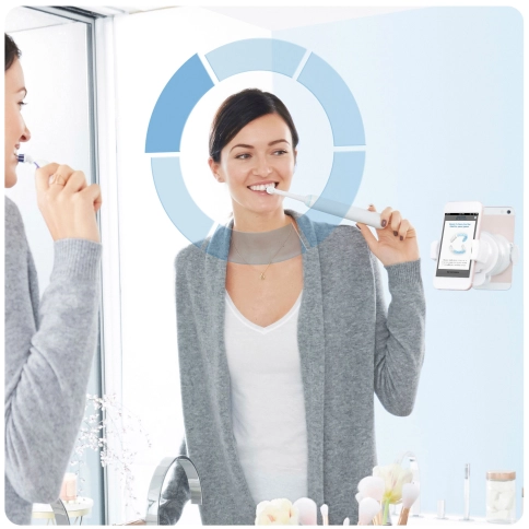 Электрическая зубная щетка Oral-B Genius 10000N Purple D701.525.6XC 9