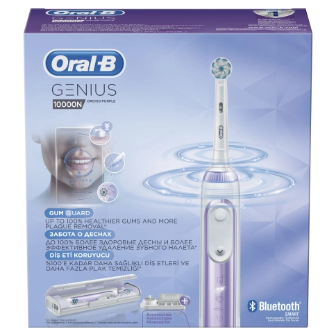 Электрическая зубная щетка Oral-B Genius 10000N Purple D701.525.6XC 6