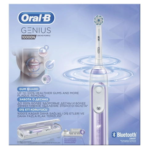 Электрическая зубная щетка Oral-B Genius 10000N Purple D701.525.6XC 5