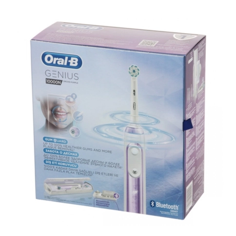 Электрическая зубная щетка Oral-B Genius 10000N Purple D701.525.6XC 11