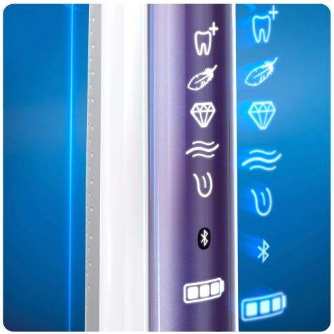Электрическая зубная щетка Oral-B Genius 10000N Purple D701.525.6XC 3