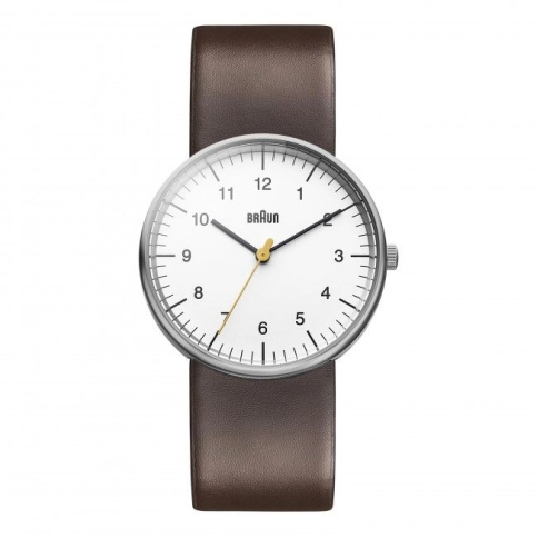 Часы Braun BN0021 White Brown 4