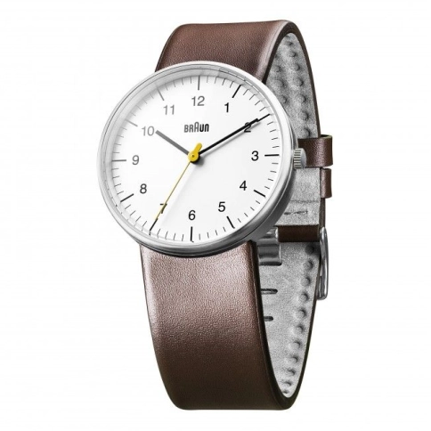 Часы Braun BN0021 White Brown 5