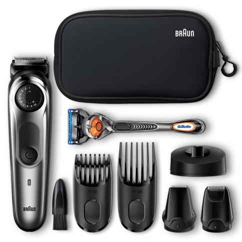 Триммер для бороды Braun BT7940TS + Бритва Gillette 1 Триммер для бороды Braun BT7940TS + Бритва Gillette 1