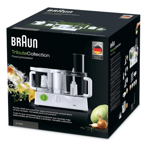 Кухонный комбайн Braun Tribute FX3030WH Белый 5 Кухонный комбайн Braun Tribute FX3030WH Белый 5