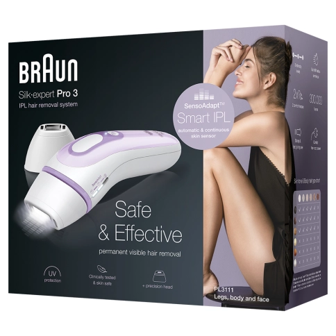 Фотоэпилятор Braun Silk-expert IPL Pro 3 PL3111 10 Фотоэпилятор Braun Silk-expert IPL Pro 3 PL3111 10