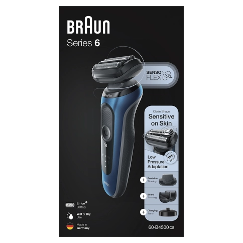 Электробритва Braun Series 6 60-B4500cs Blue 2