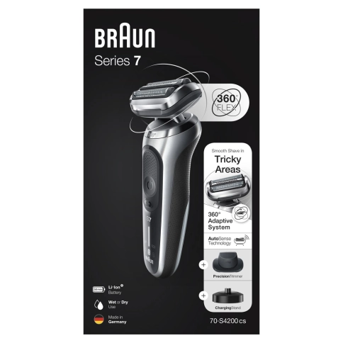 Электробритва Braun Series 7 70-S4200cs Silver 6