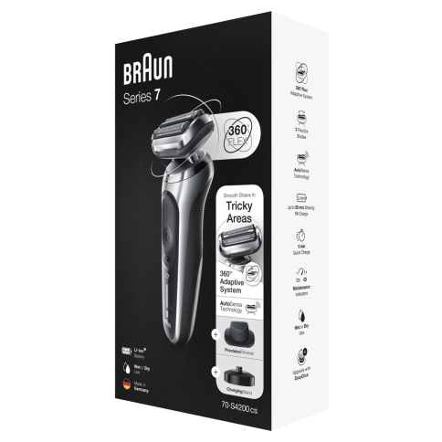 Электробритва Braun Series 7 70-S4200cs Silver 7