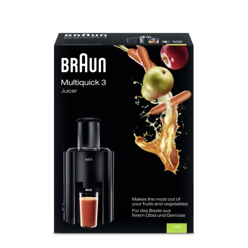 Соковыжималка Braun Multiquick 3 J300BK черная 2