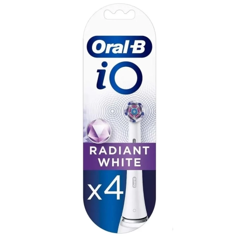 Насадка Oral-B iO Radiant White для отбеливающей чистки (4 шт) белая 9