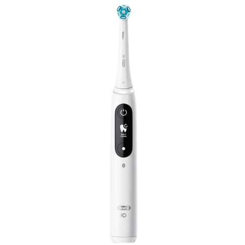 Набор электрических зубных щеток Oral-B iO 7 Duo Black Onyx, White Alabaster + ПОДАРОК: Насадка Gentle Care, 2шт 3