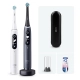 Набор электрических зубных щеток Oral-B iO 7 Duo Black Onyx, White Alabaster + ПОДАРОК: Насадка Gentle Care, 2шт