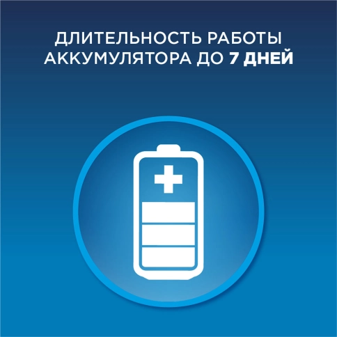 Электрическая зубная щетка Oral-B Vitality голубая CrossAction 6