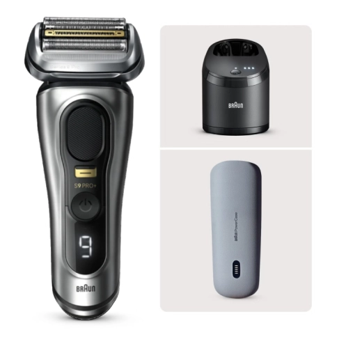 Электрическая бритва Braun Series 9 PRO+ 9675cc Grey SmartCare, PowerCase 0