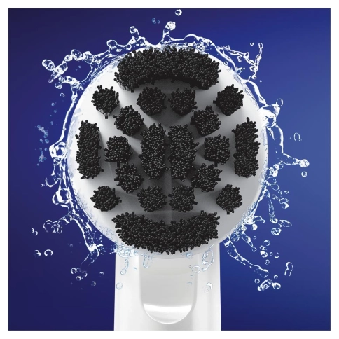 Насадка для зубных щеток Oral-B Pure Clean (4 шт) белая с древесным углем 2