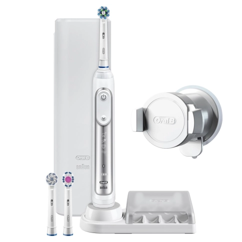 Электрическая зубная щетка Oral-B Genius 8000 White D 701.535.5XC 0