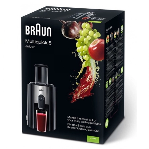 Соковыжималка Braun Multiquick 7 J700S серебристая 1