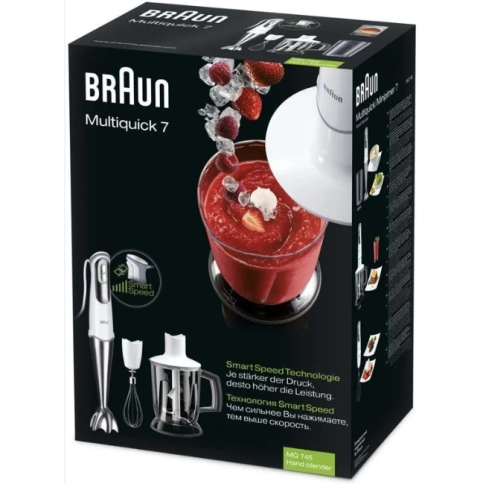 Погружной блендер Braun Multiquick 7 MQ7035I белый 7