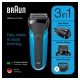 Электробритва Braun Series 3 Shave&Style 310bt + насадка-триммер и 5 гребней (уценка) 9