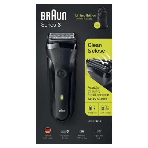 Электробритва Braun Series 3 301s Black 4