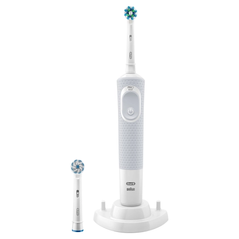 Электрическая зубная щетка Oral-B Vitality CrossAction White 150/D100.424.1 0 Электрическая зубная щетка Oral-B Vitality CrossAction White 150/D100.424.1 0