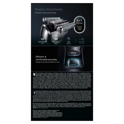 Набор: Электрическая бритва Braun Series 8 8603s Grey + Эпилятор Braun Silk-epil 9 SES 9-030 10 Набор: Электрическая бритва Braun Series 8 8603s Grey + Эпилятор Braun Silk-epil 9 SES 9-030 10