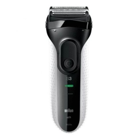 Электробритва Braun Series 3 ProSkin 3040ts White + гель Gillette + футляр + несессер 1