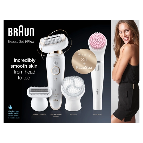 Эпилятор Braun Silk-epil 9 Flex Beauty Set SES 9100 (уценка) 5