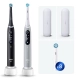 Набор электрических зубных щеток Oral-B iO 6 DUO Grey Opal и Black Lava (2шт) с насадками Ultimate Clean (8 шт)
