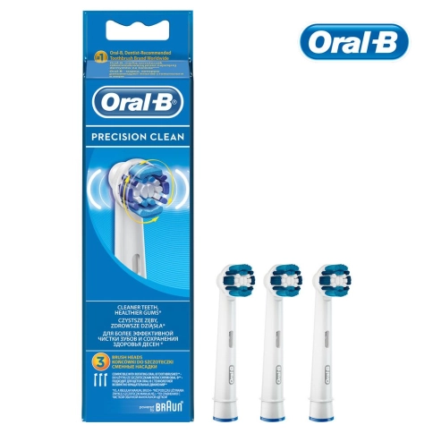Насадка Oral-B Precision Clean для тщательной чистки (3 шт) белая 1
