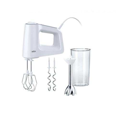 Миксер Braun MultiMix 3 Hand mixer HM3107 с насадкой блендером 0