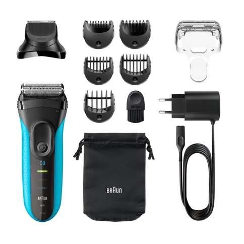 Электробритва Braun Series 3 Shave&Style 3010bt + насадка-триммер и 5 гребней 3