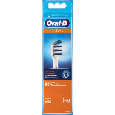 Насадка для зубных щеток Oral-B TriZone EB 30-3 (3 шт) белая 8